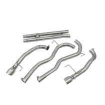 Ford Mustang GT 5.0 V8 15-18 Catback Sportavgassystem - H-Pipe, Centre & Venom Bakre Ljuddämpare Cobra Sport